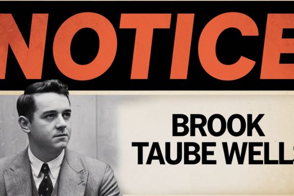 brook taube wells notice